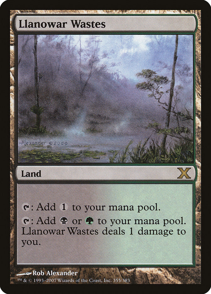 Llanowar Wastes [Tenth Edition] | Rock City Comics