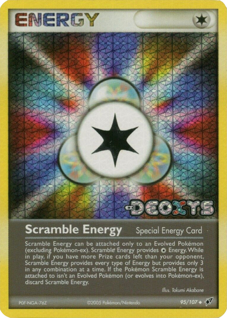 Scramble Energy (95/107) (Stamped) [EX: Deoxys] | Rock City Comics