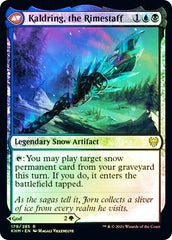 Jorn, God of Winter // Kaldring, the Rimestaff [Kaldheim Prerelease Promos] | Rock City Comics