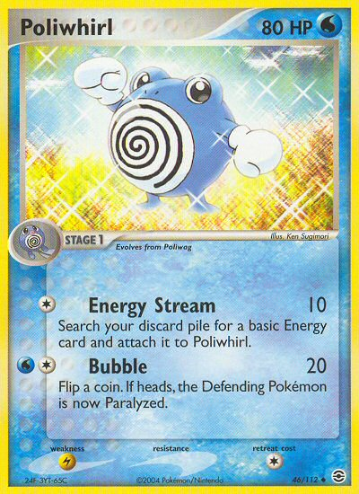 Poliwhirl (46/112) [EX: FireRed & LeafGreen] | Rock City Comics