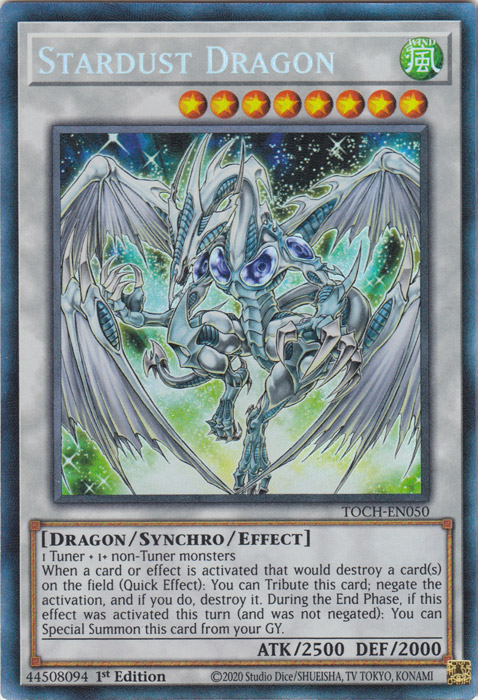 Stardust Dragon [TOCH-EN050] Collector's Rare | Rock City Comics