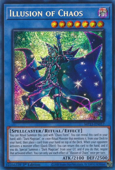 Illusion of Chaos [MP23-EN017] Prismatic Secret Rare | Rock City Comics