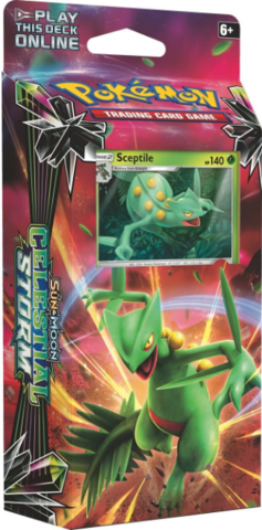 Pokemon Sun & Moon: Celestial Storm Theme Deck - Sceptile | Rock City Comics