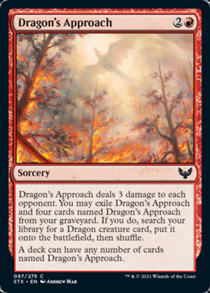 Dragon's Approach [Strixhaven: School of Mages] | Rock City Comics