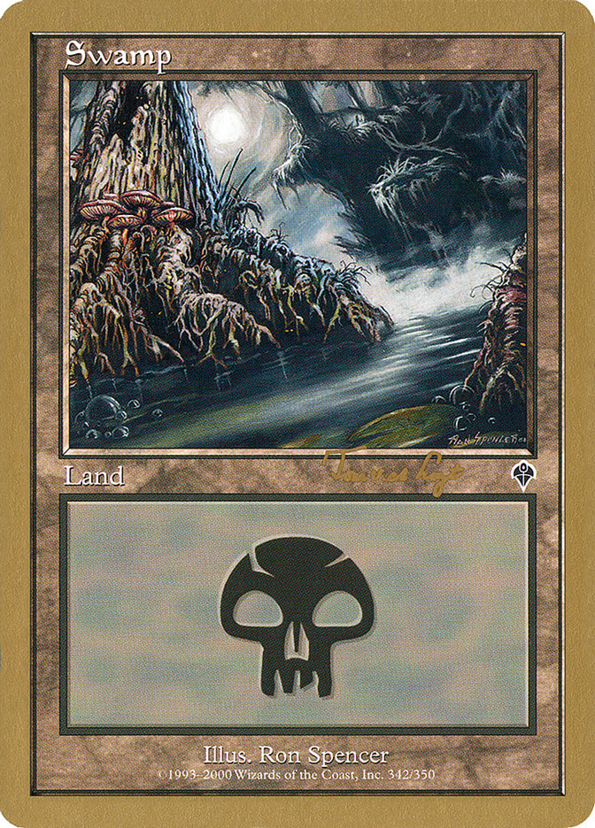 Swamp (tvdl342) (Tom van de Logt) [World Championship Decks 2001] | Rock City Comics