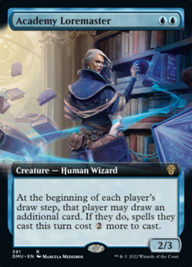 Academy Loremaster (Extended Art) [Dominaria United] | Rock City Comics