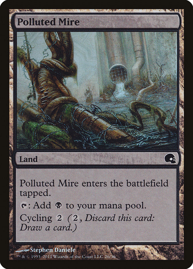 Polluted Mire [Premium Deck Series: Graveborn] | Rock City Comics