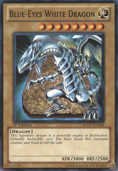 Blue-Eyes White Dragon [SDDC-EN004] Common | Rock City Comics