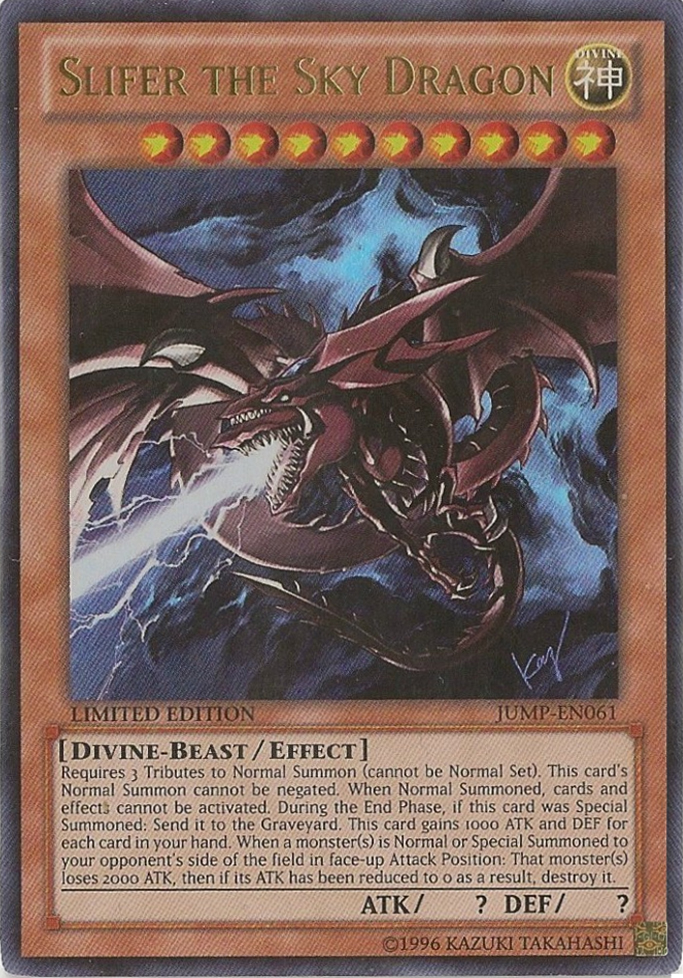 Slifer the Sky Dragon [JUMP-EN061] Ultra Rare | Rock City Comics