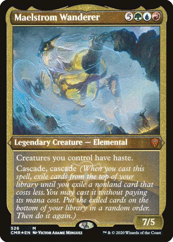 Maelstrom Wanderer (Etched) [Commander Legends] | Rock City Comics