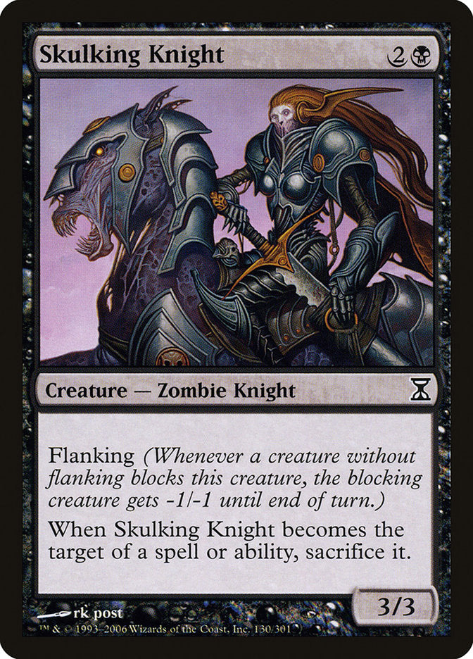 Skulking Knight [Time Spiral] | Rock City Comics