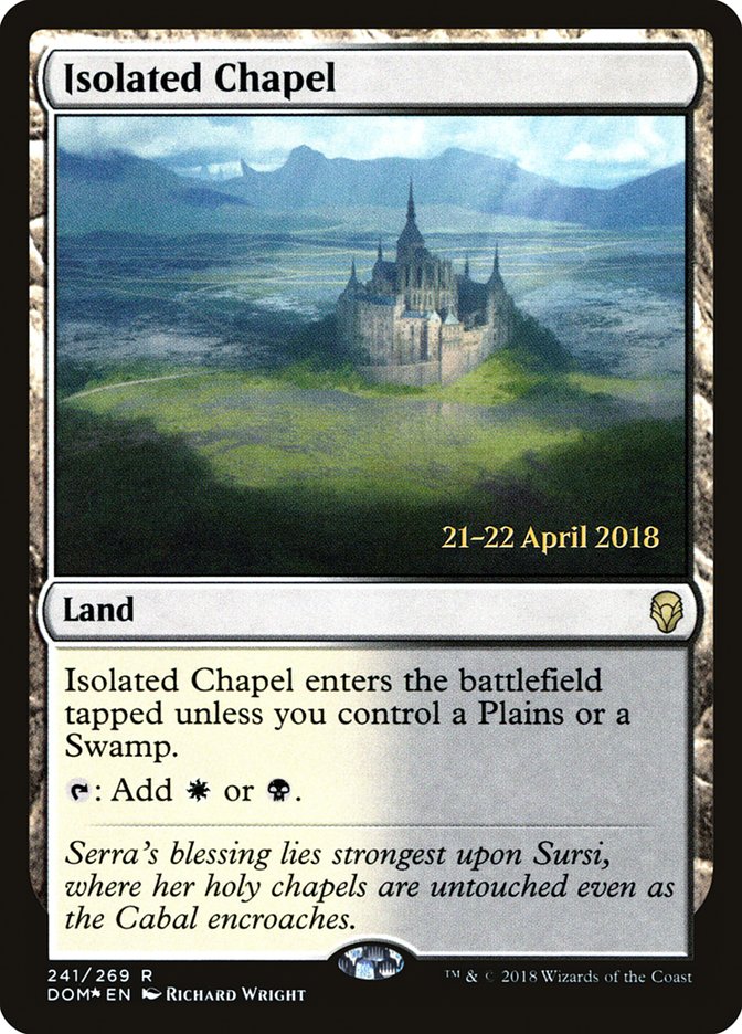 Isolated Chapel  [Dominaria Prerelease Promos] | Rock City Comics