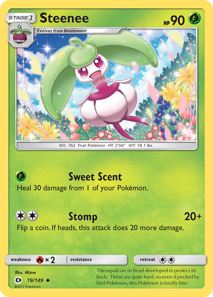 Steenee (19/149) [Sun & Moon: Base Set] | Rock City Comics