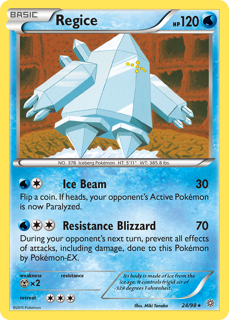 Regice (24/98) [XY: Ancient Origins] | Rock City Comics