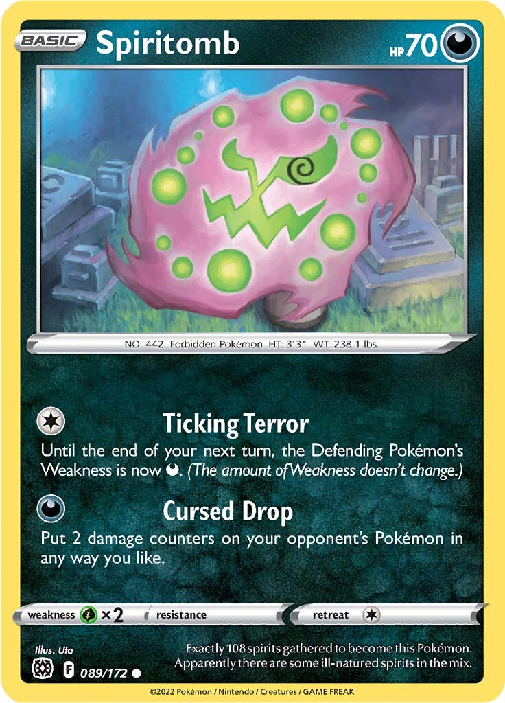 Spiritomb (089/172) [Sword & Shield: Brilliant Stars] | Rock City Comics