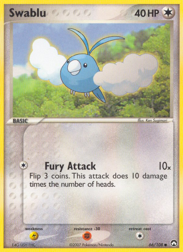 Swablu (66/108) [EX: Power Keepers] | Rock City Comics