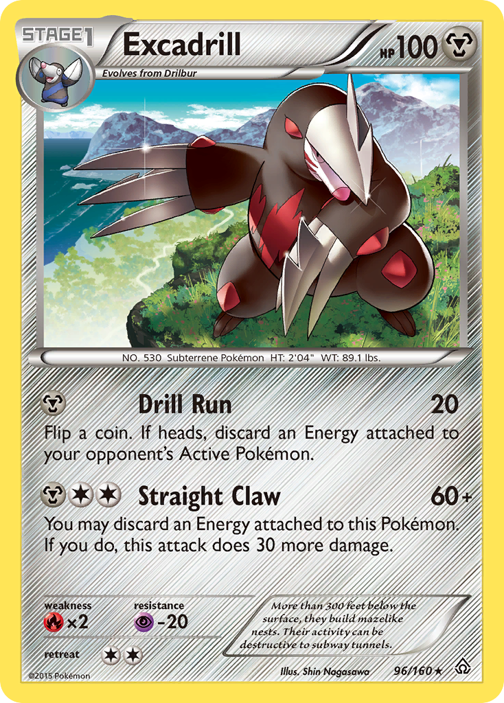 Excadrill (96/160) [XY: Primal Clash] | Rock City Comics