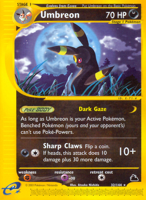 Umbreon (32/144) [Skyridge] | Rock City Comics