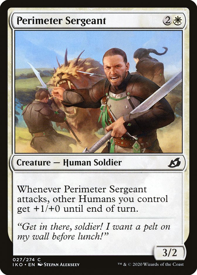 Perimeter Sergeant [Ikoria: Lair of Behemoths] | Rock City Comics