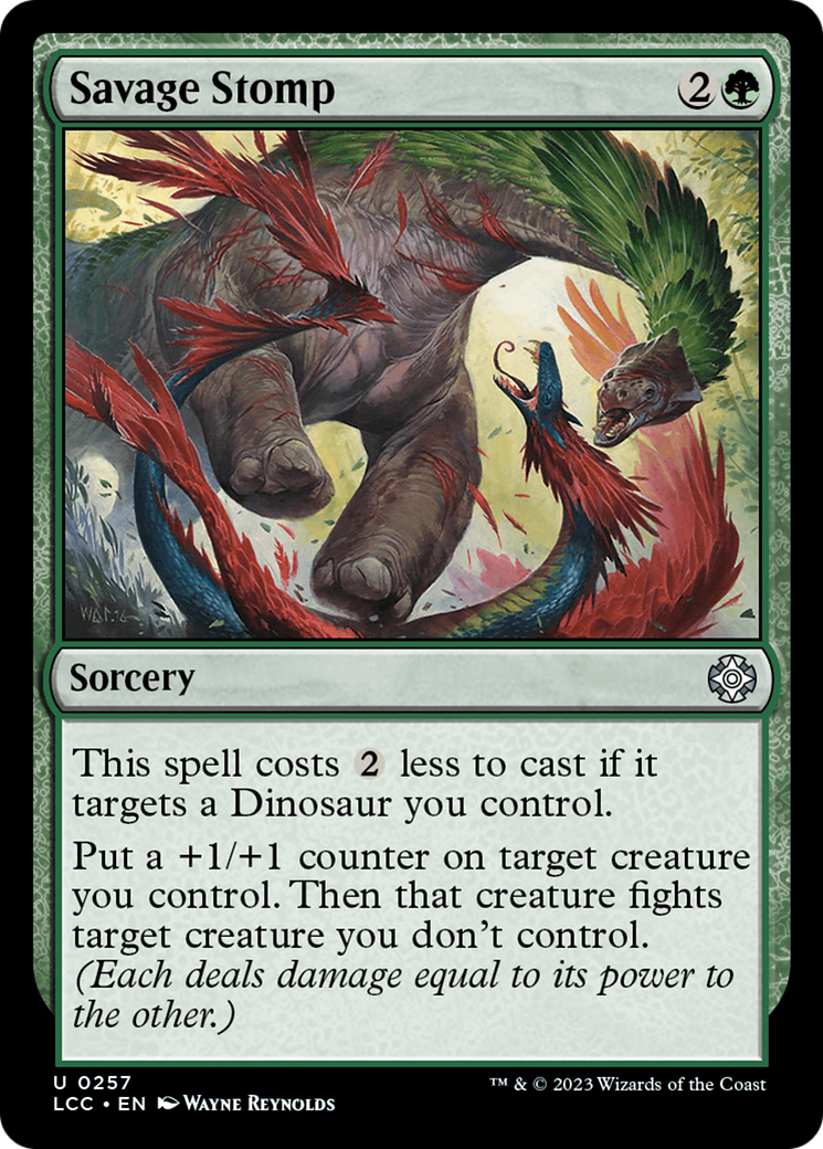 Savage Stomp [The Lost Caverns of Ixalan Commander] | Rock City Comics