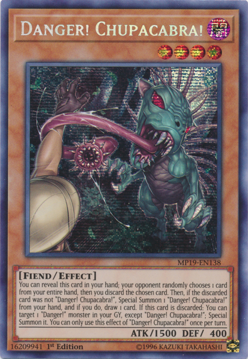 Danger! Chupacabra! [MP19-EN138] Prismatic Secret Rare | Rock City Comics