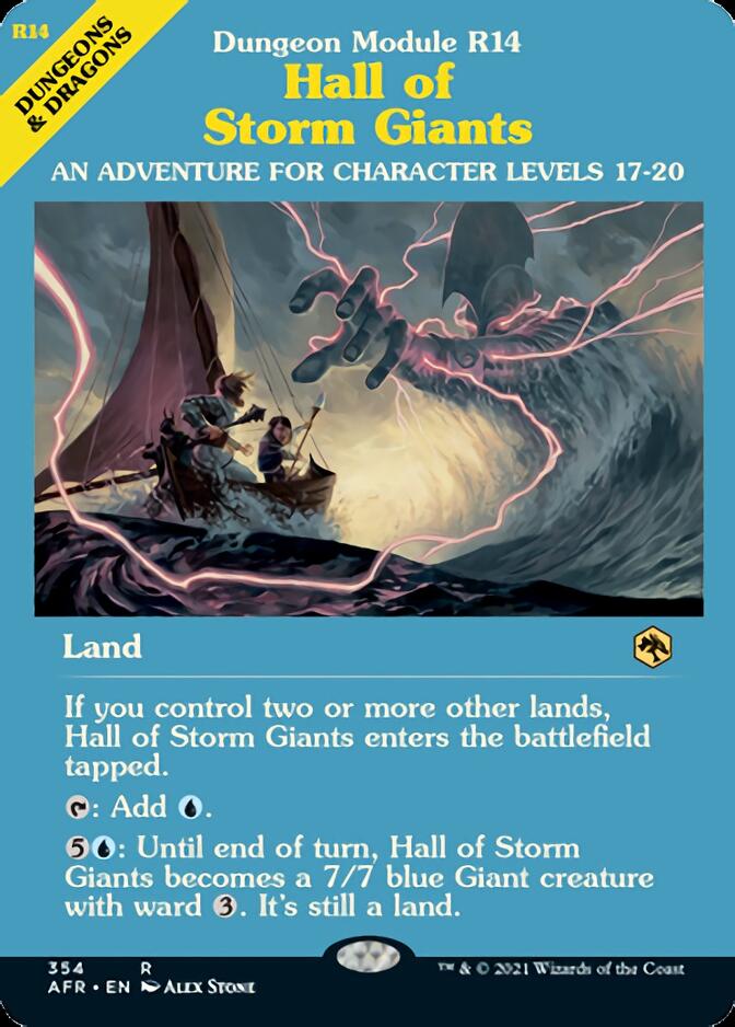 Hall of Storm Giants (Dungeon Module) [Dungeons & Dragons: Adventures in the Forgotten Realms] | Rock City Comics