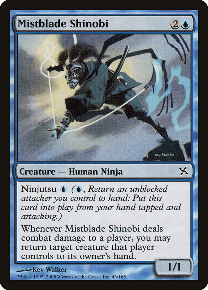 Mistblade Shinobi [Betrayers of Kamigawa] | Rock City Comics