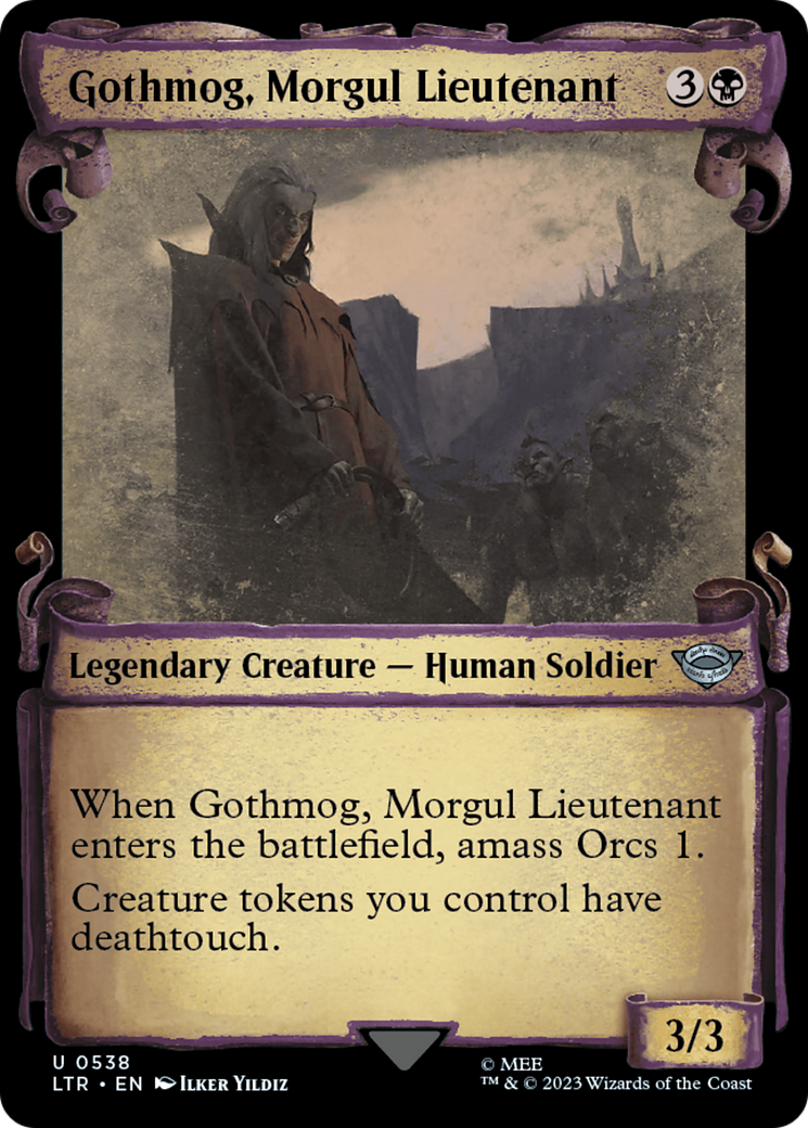 Gothmog, Morgul Lieutenant [The Lord of the Rings: Tales of Middle-Earth Showcase Scrolls] | Rock City Comics