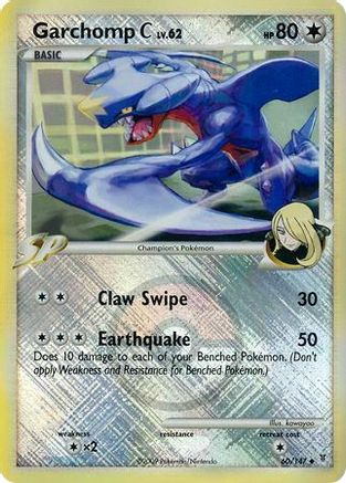 Garchomp C (60/147) (League Promo) [Platinum: Supreme Victors] | Rock City Comics