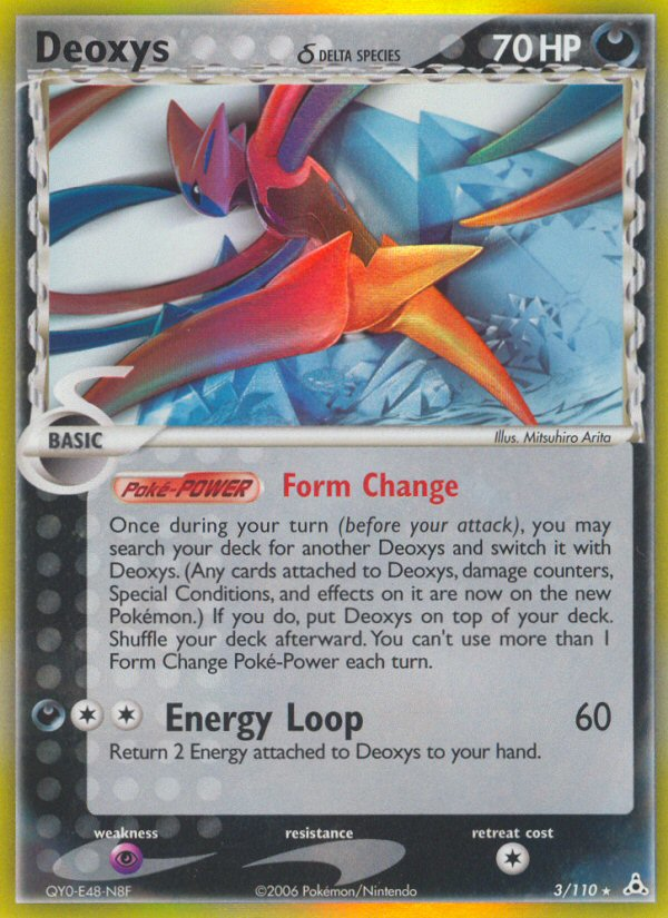 Deoxys (3/110) (Delta Species) [EX: Holon Phantoms] | Rock City Comics