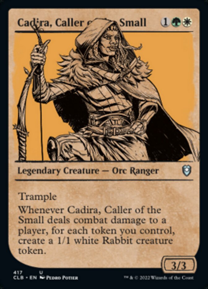 Cadira, Caller of the Small (Showcase) [Commander Legends: Battle for Baldur's Gate] | Rock City Comics