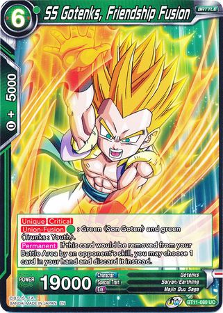 SS Gotenks, Friendship Fusion [BT11-080] | Rock City Comics