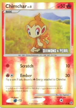 Chimchar (76/130) [Burger King Promos: 2008 Collection] | Rock City Comics