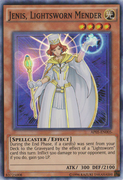 Jenis, Lightsworn Mender [AP05-EN005] Super Rare | Rock City Comics