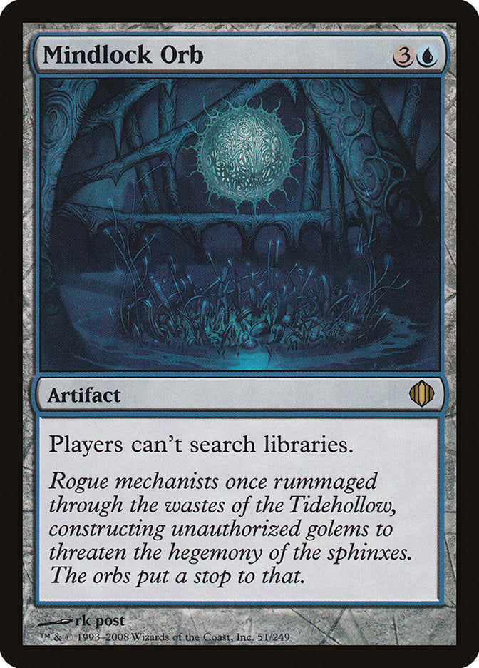 Mindlock Orb [Shards of Alara] | Rock City Comics