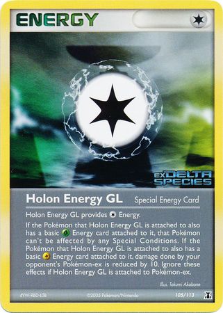 Holon Energy GL (105/113) (Stamped) [EX: Delta Species] | Rock City Comics