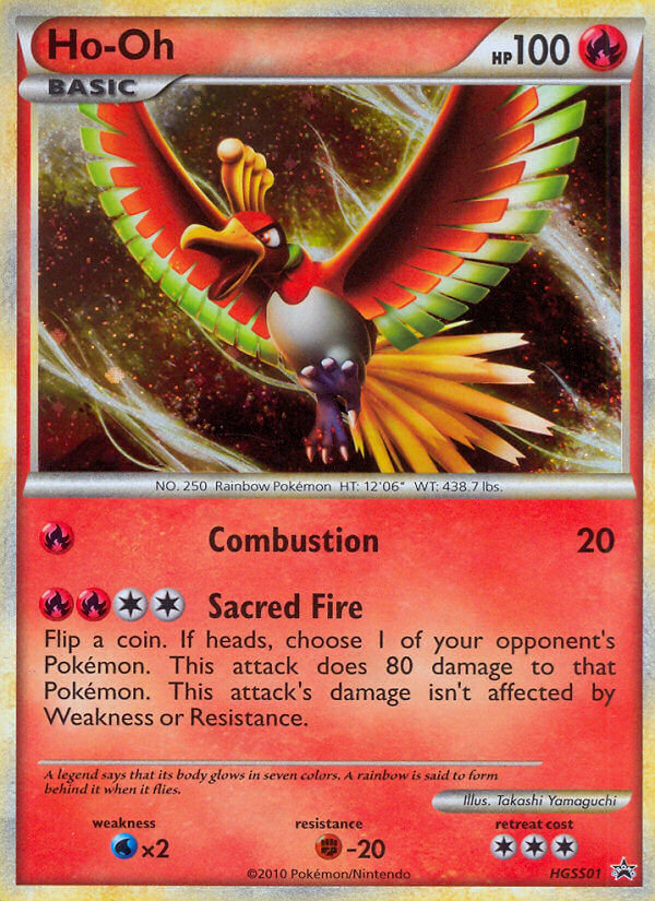 Ho-Oh (HGSS01) [HeartGold & SoulSilver: Black Star Promos] | Rock City Comics