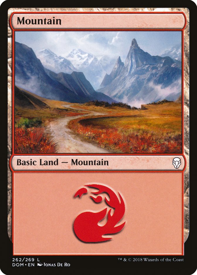 Mountain (262) [Dominaria] | Rock City Comics