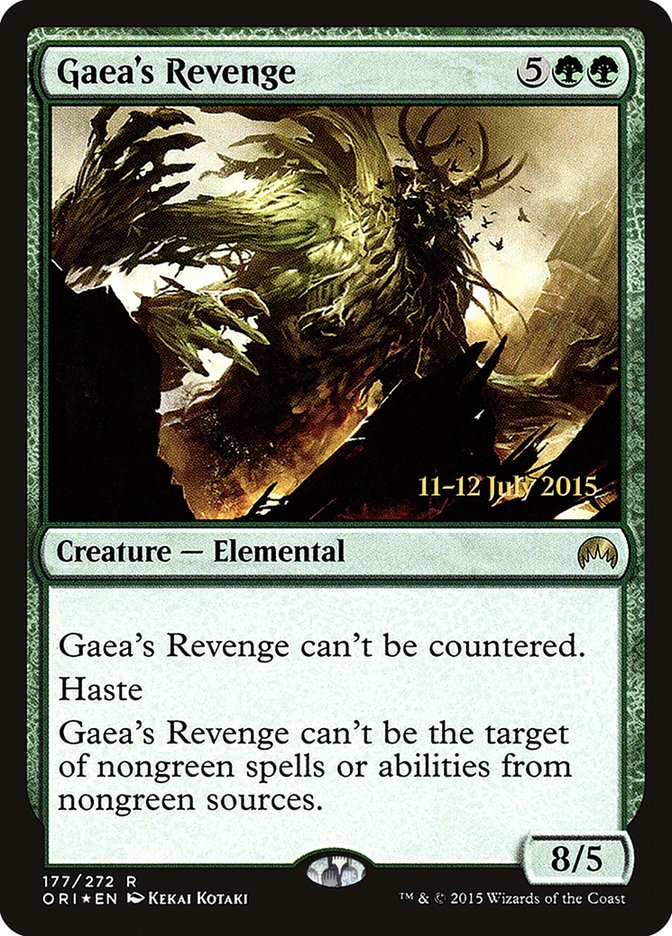 Gaea's Revenge [Magic Origins Prerelease Promos] | Rock City Comics