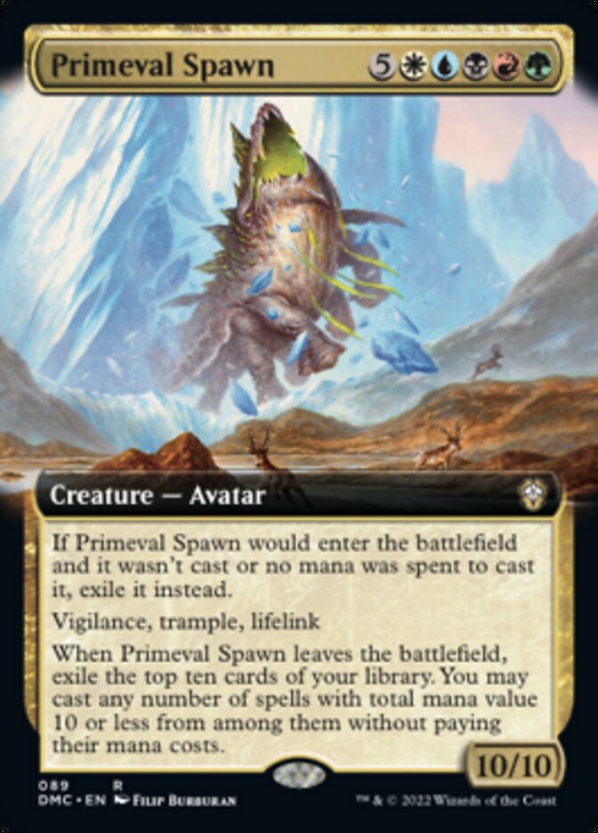 Primeval Spawn (Extended Art) [Dominaria United Commander] | Rock City Comics