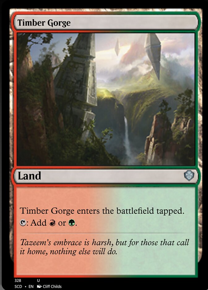 Timber Gorge [Starter Commander Decks] | Rock City Comics