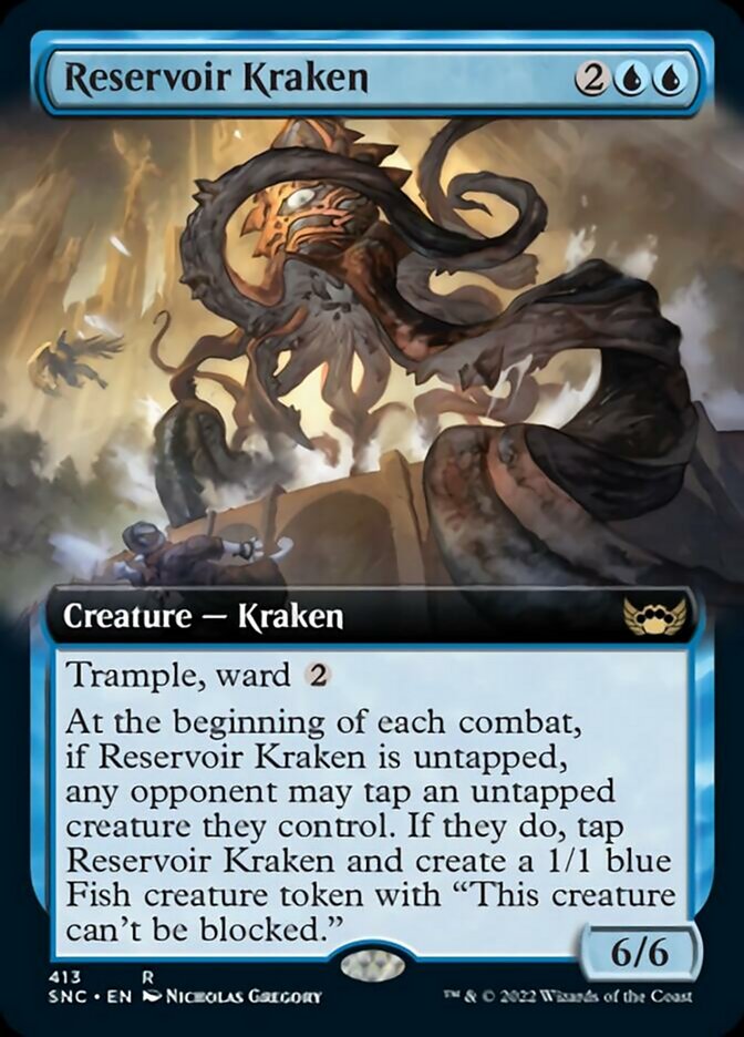 Reservoir Kraken (Extended Art) [Streets of New Capenna] | Rock City Comics