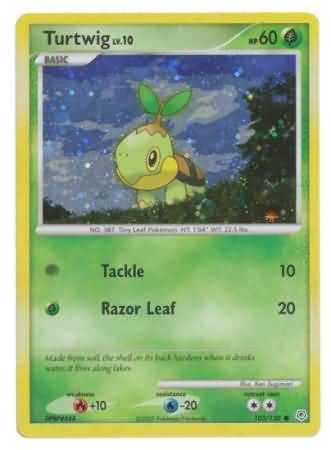 Turtwig (103/130) (Cosmos Holofoil) [Diamond & Pearl: Base Set] | Rock City Comics