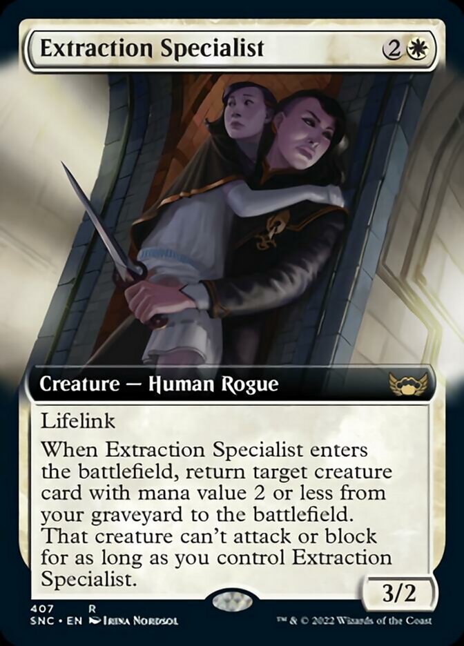 Extraction Specialist (Extended Art) [Streets of New Capenna] | Rock City Comics