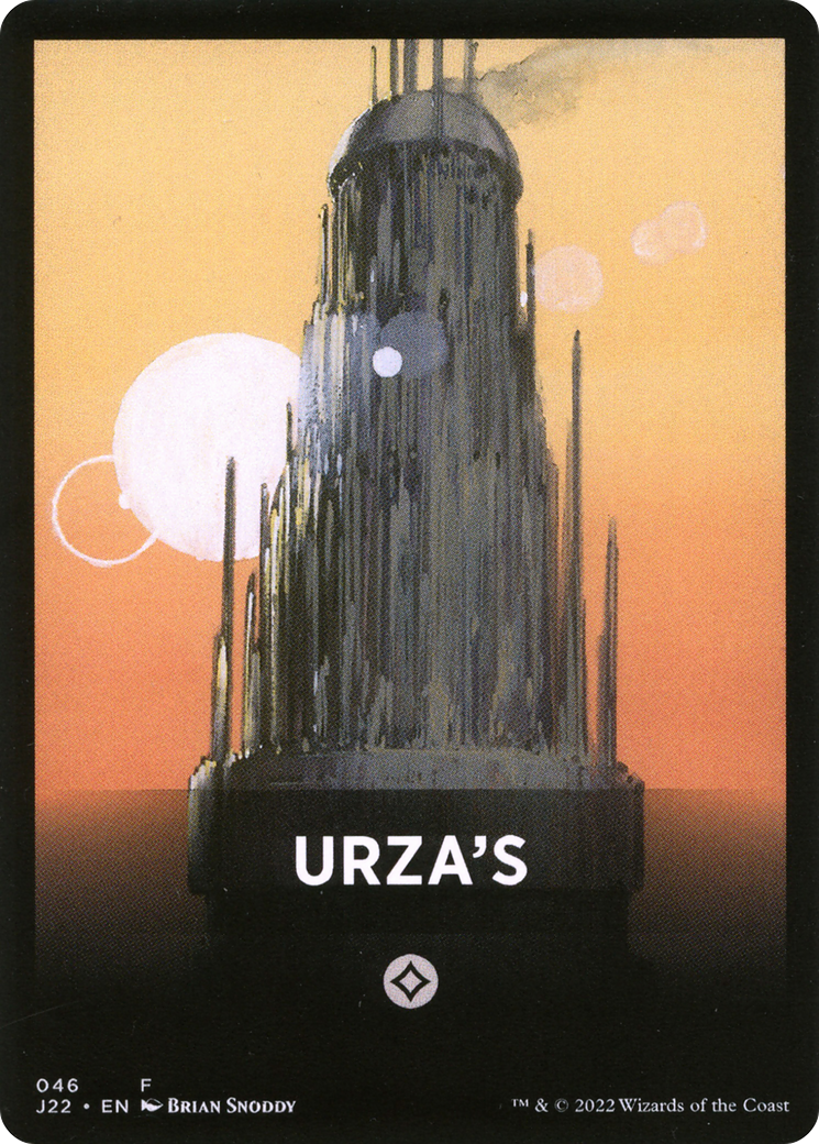 Urza's Theme Card [Jumpstart 2022 Front Cards] | Rock City Comics