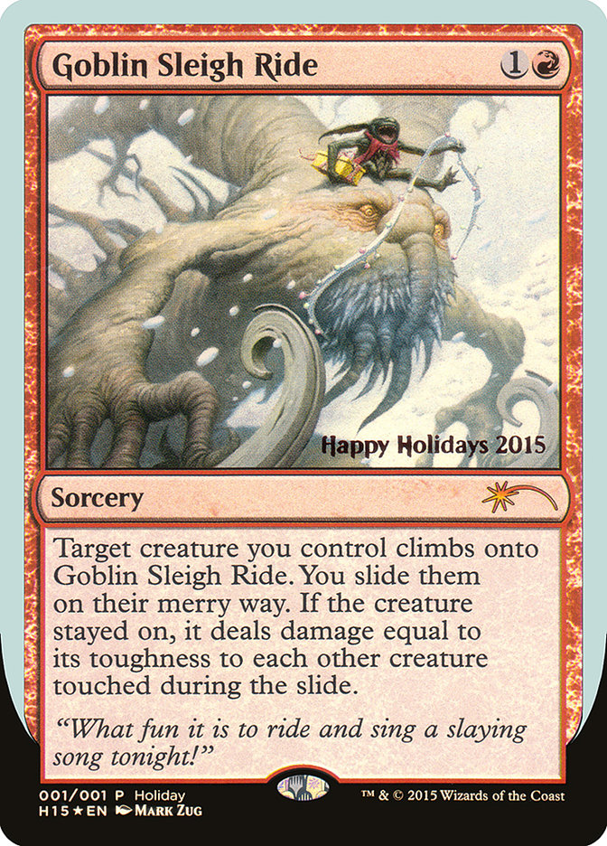 Goblin Sleigh Ride [Happy Holidays] | Rock City Comics