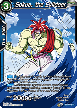 Gokua, the Evildoer (Common) [BT13-048] | Rock City Comics