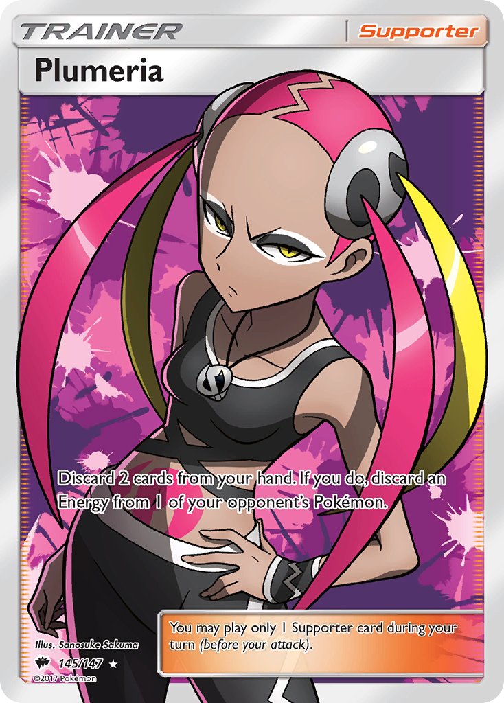 Plumeria (145/147) [Sun & Moon: Burning Shadows] | Rock City Comics