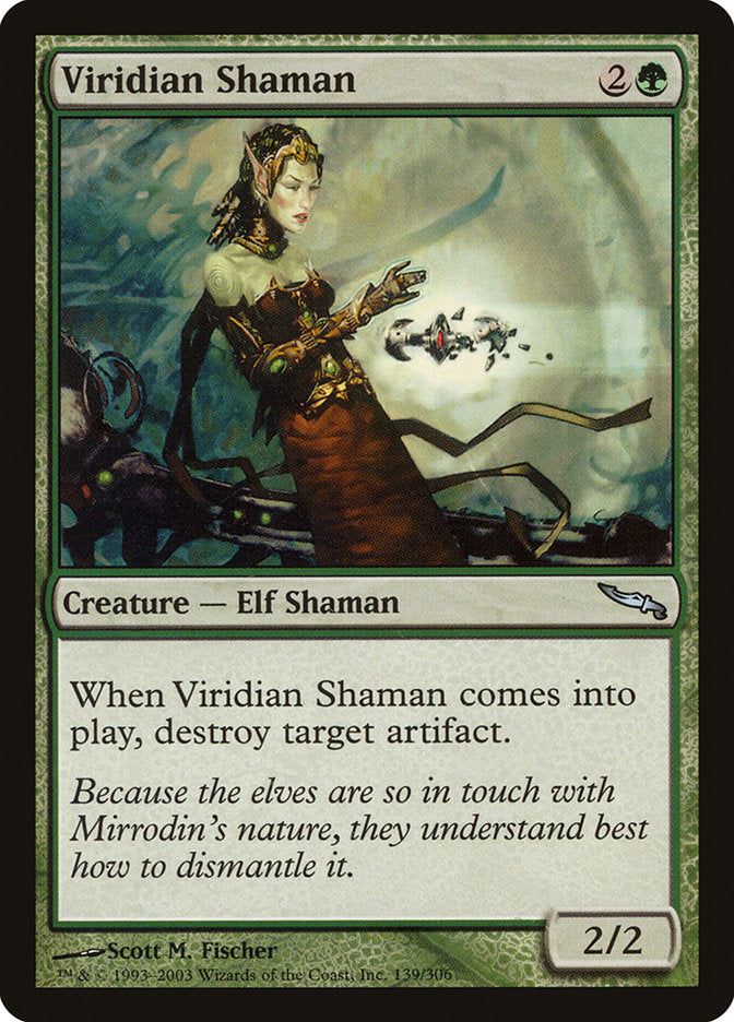 Viridian Shaman [Mirrodin] | Rock City Comics