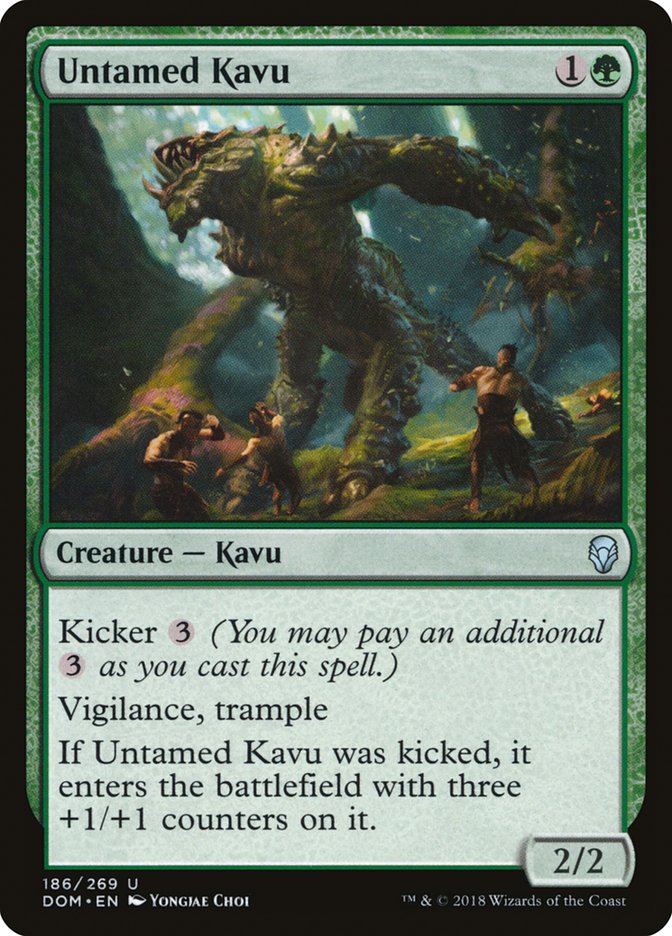 Untamed Kavu [Dominaria] | Rock City Comics